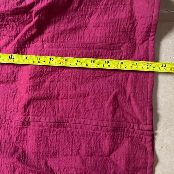 Eileen Fisher Red Full Zip Sweater Size S - Picture 6 of 7